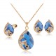 Wholesale Jewelry Peacock Necklace Set Wholesale Jewelry Peacock Necklace Set